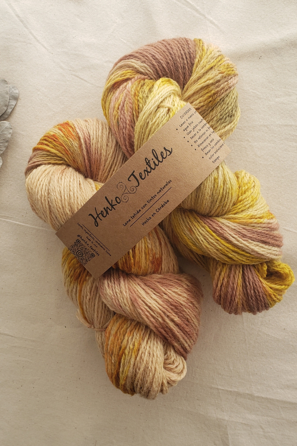 Producto - Dúo ecoprint  Grían (oveja Dk)