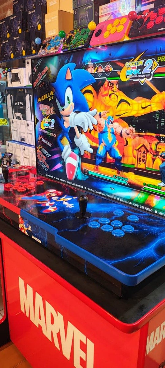 Producto - ARCADE PORTATIL TAMAÑO NEW XXL CON SISTEMA DELUXE - 0