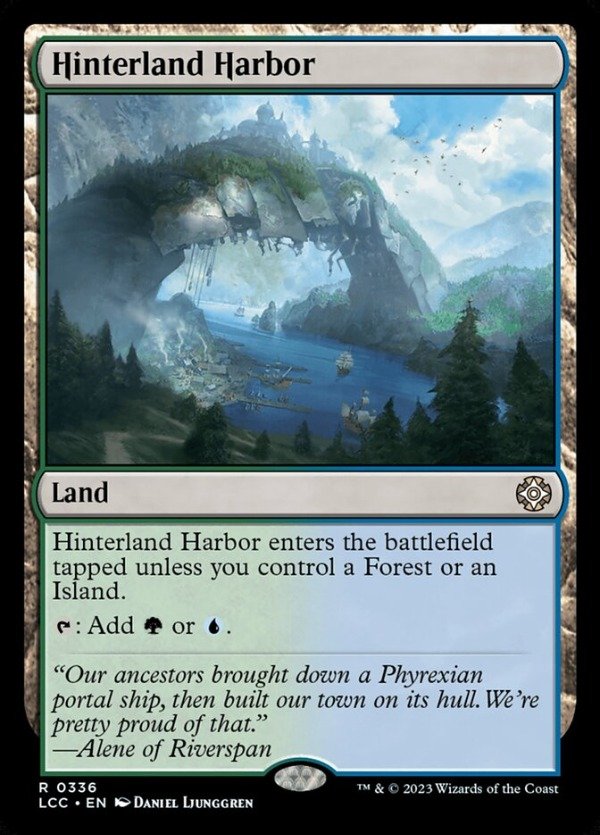 Producto - Hinterland Harbor  Lost Caverns of Ixalan Commander