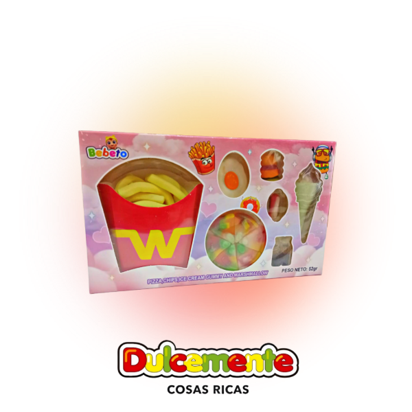 Producto - PACK DE GOMITAS DE COMIDA BEBETO DE CHINA