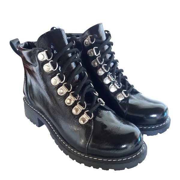 Producto - Borcego de Cuero Vacuno Charol - Modelo 1986