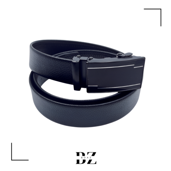 Producto - CINTURON HOMBRE HEB.AUTOMATICA X PCS COLOR NEGRO 1837-1