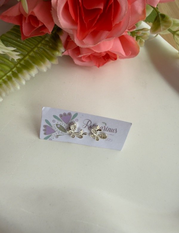 Producto - Aros Mariposa cubic