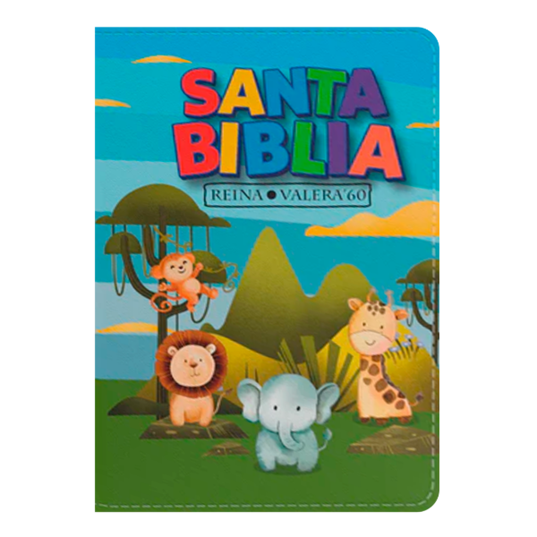 Producto - Biblia Reina Valera 1960 Los Animales Para Niños Ilustrada Con Cierre