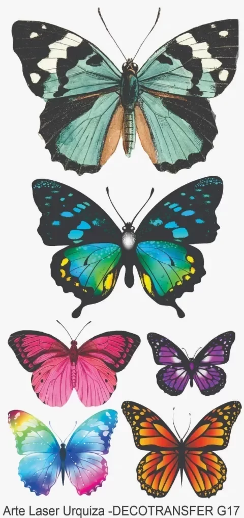 Producto - Transfer 10 x 20 cm Modelo G17 ( TEXTILES )