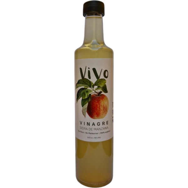 Producto - Vinagre Artesanal de Manzana Roja Blend - 500ml [VIVO]