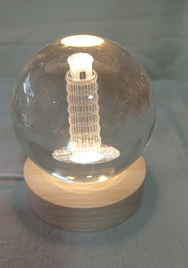Producto - LAMPARA ESFERA LED - Torre Pisa