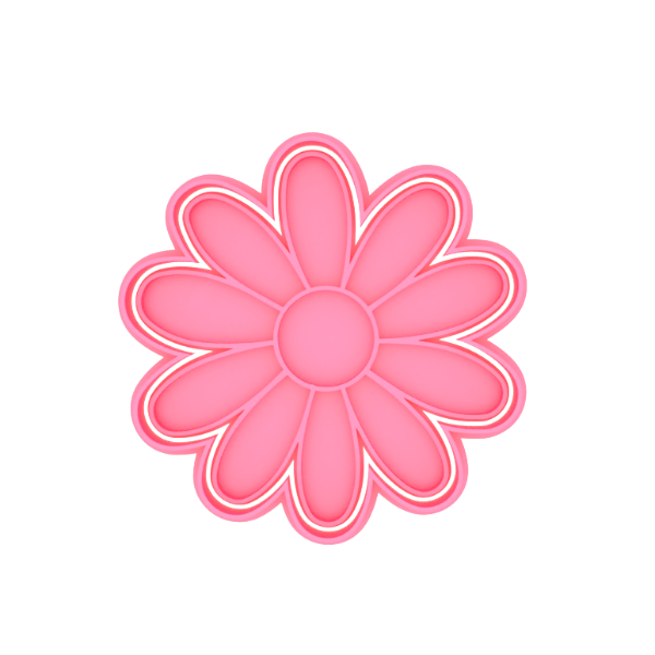 Producto - Cortante con sello para cookie Flor 2