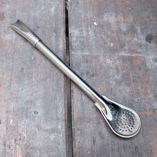 Producto - BOMBILLÓN RECTO DE ACERO INOXIDABLE