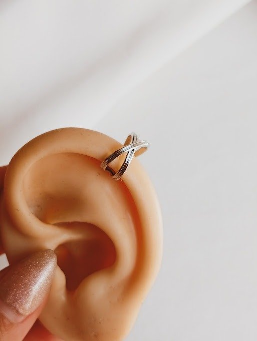 Producto - Aro solitario cuff - Acero quirúrgico