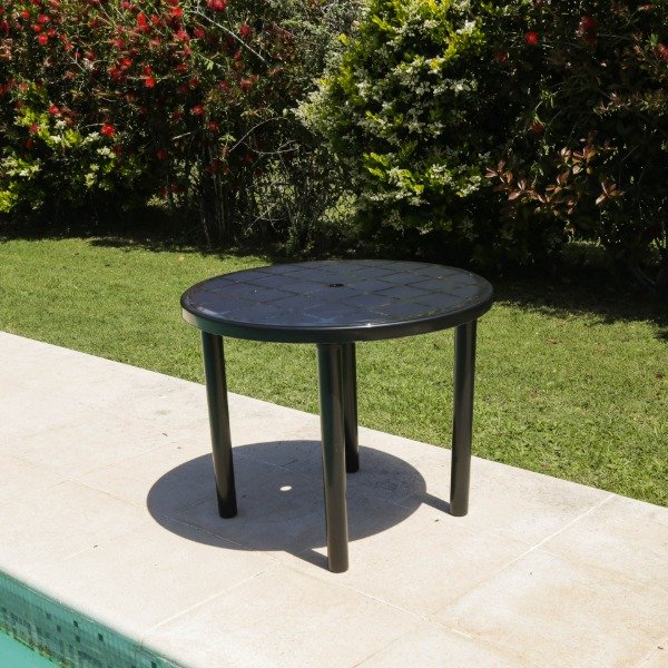 Producto - Mesa circular "Antillas" - Negra