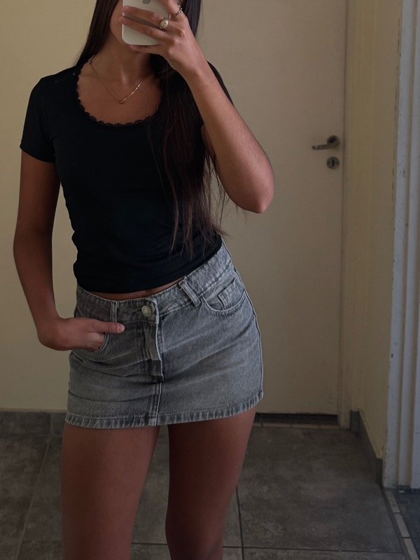 Producto - Polle jean gris