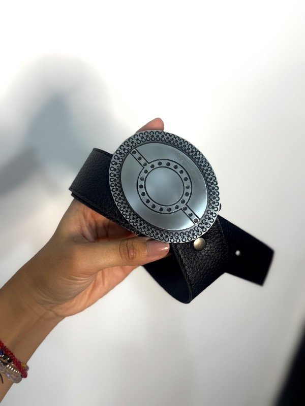 Producto - Cinturón Tina plata T110