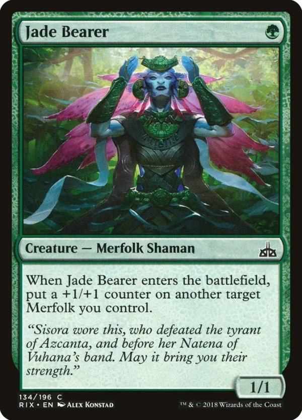 Producto - Jade Bearer  Rivals of Ixalan