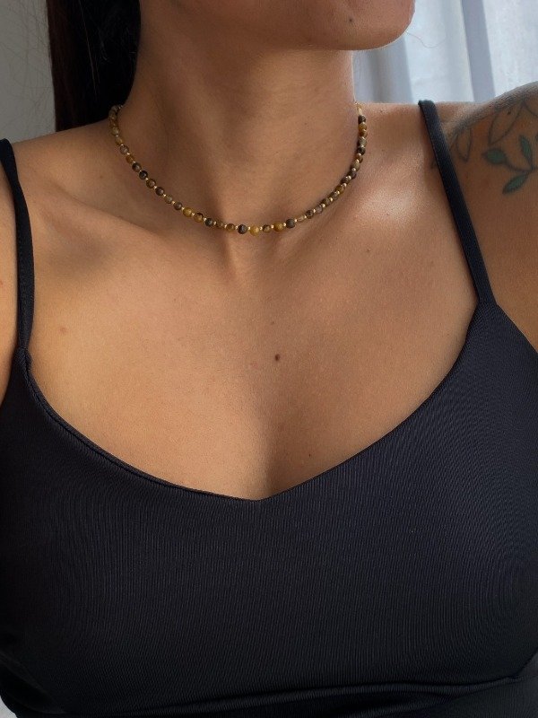 Producto - Gargantilla Ojo de tigre