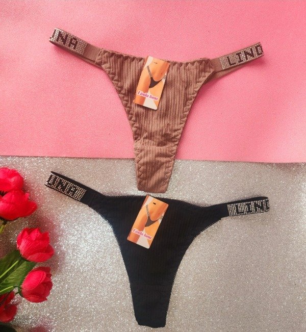 Producto - Pack X2 Colaless con Strass Morley Linda Luna