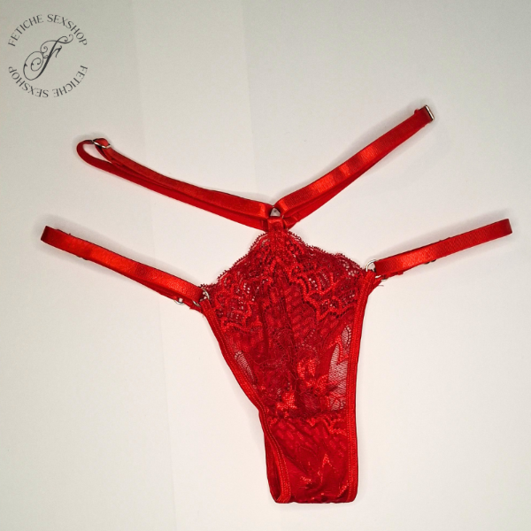 Producto - Less de encaje doble tira