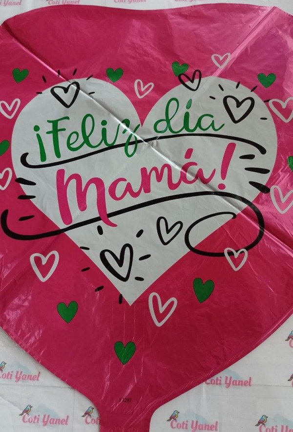 Producto - Globos Feliz dia Mamá 45cm - 10