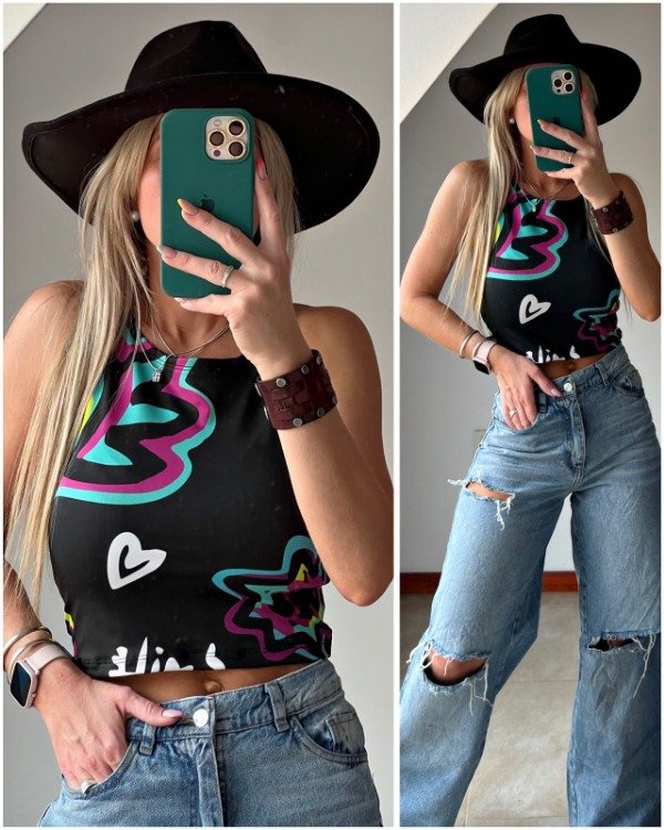 EXCLUSIVO ONLINE - Top Valencia NEÓN LOVE
