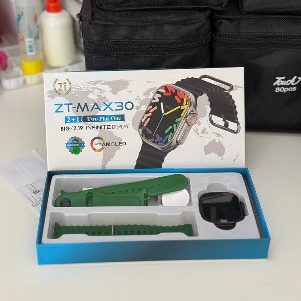 Producto - Reloj Smartwatch 2 Mallas ZT-Max30 6868