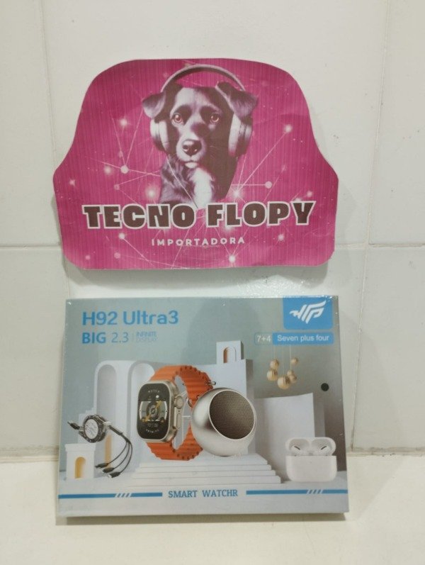 Producto - Reloj inteligente+ auricular parlante h92 ultra 3