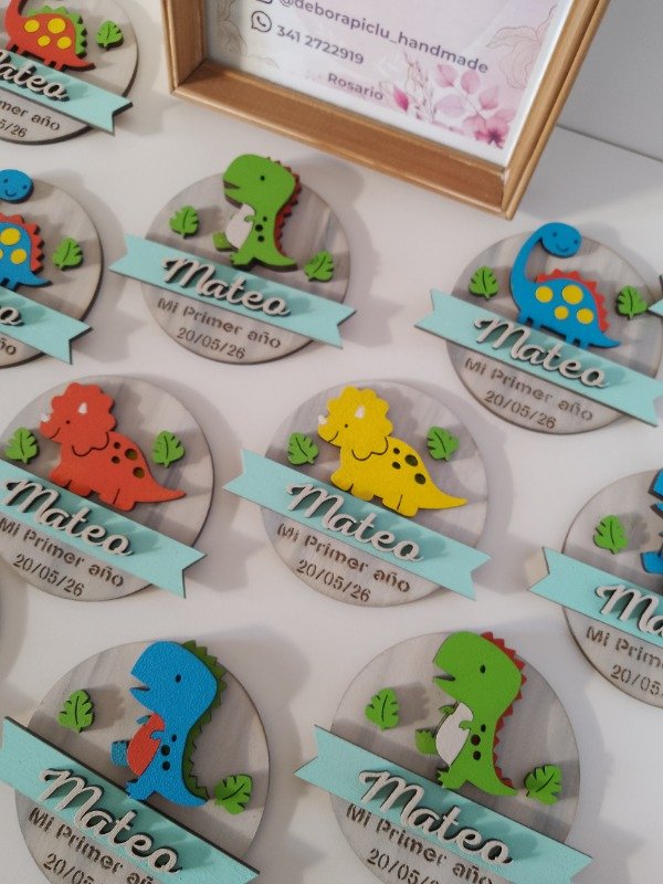 Producto - Souvenir imán Dinos PREMIUM