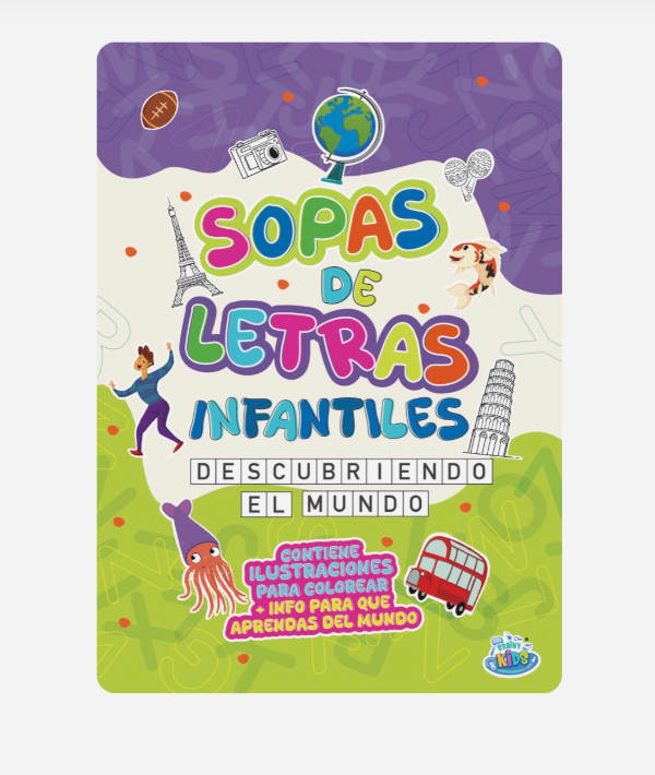 Producto - Sopa de letras descubriendo el mundo - Pl