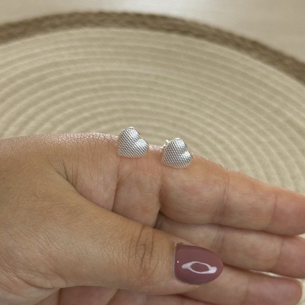 Producto - AROS -PLATA 925- PASANTES PUNTILLISMO LOVE - 0