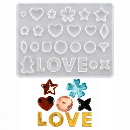 Producto - Molde varias formas LOVE - 0