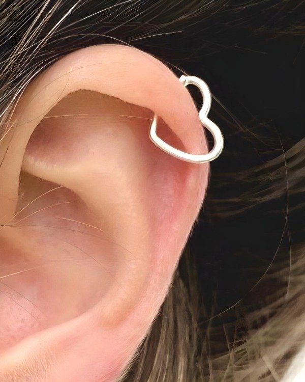 Producto - Argolla Piercing Corazón