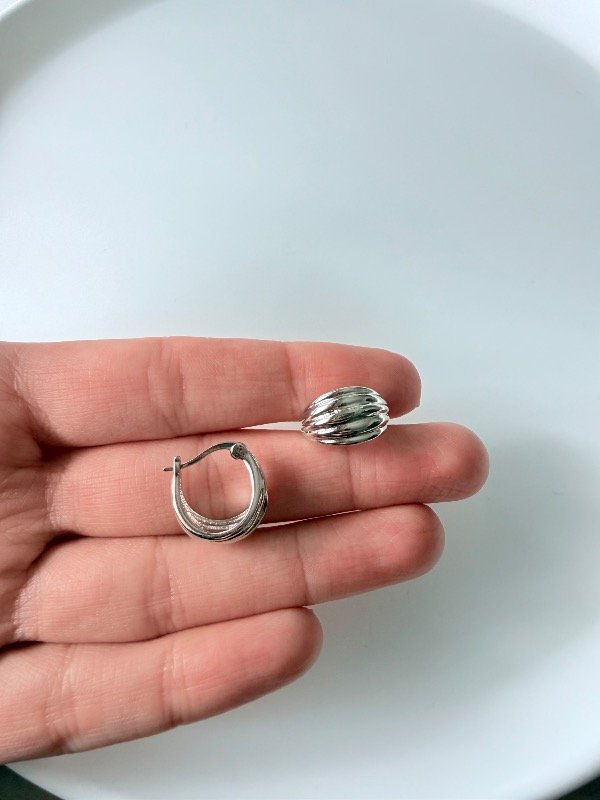 Producto - Aros almeja acero