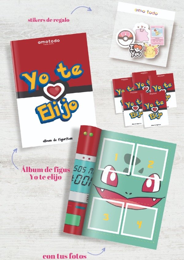 Producto - prev 2 album de figus yo te elijo + stikers de regalo