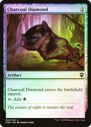 Producto - Charcoal Diamond Foil  Commander Legends