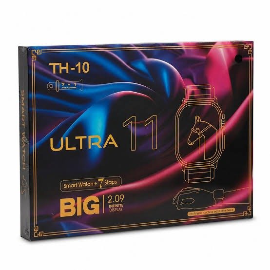 Producto - Reloj smartwatch TH-10 ULTRA 11 con 7 mallas - 0