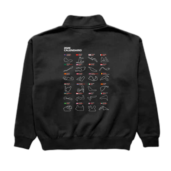 Producto - Buzo con cierre Pistas 2026