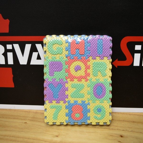 Producto - LETRAS Y NUMEROS 4X4 GOMA EVA FD40CB-103