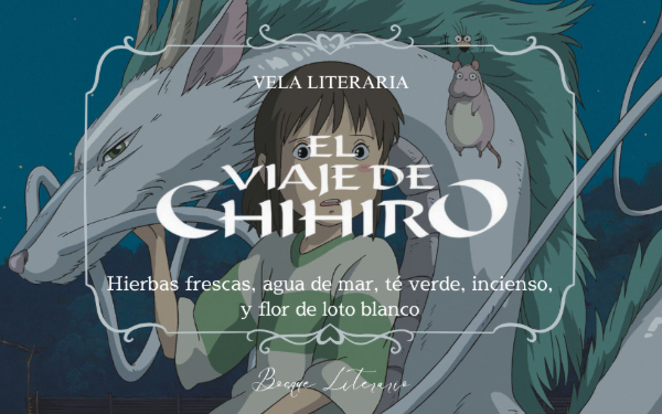 Producto - Vela "El viaje de Chihiro"