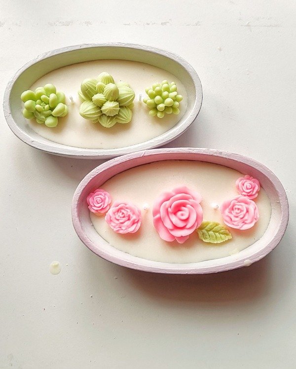 Producto - bote con flores
