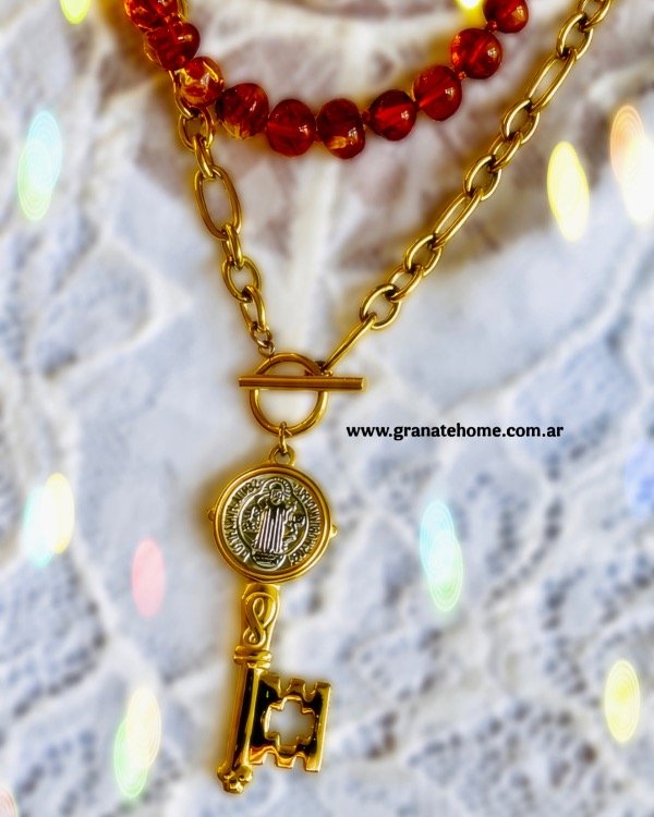 Producto - Collar llave San Benito - 0