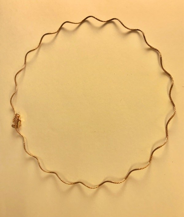 Producto - Choker Omega Ondulado