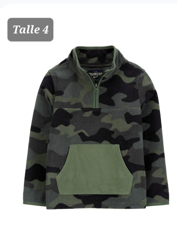Producto - Buzo micropolar carters talle 4 camuflado