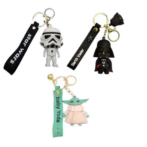 Producto - LLAVERO GOMA STAR WARS