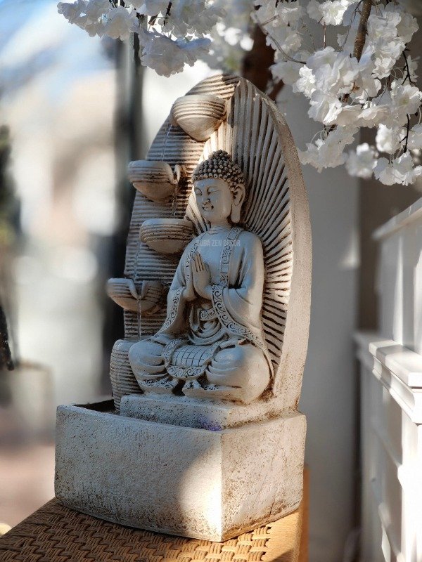 Producto - Fuente Buda Grande Meditando