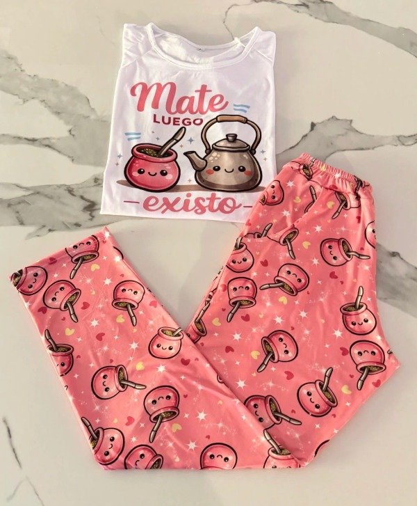 Producto - Pijama manga corta mate