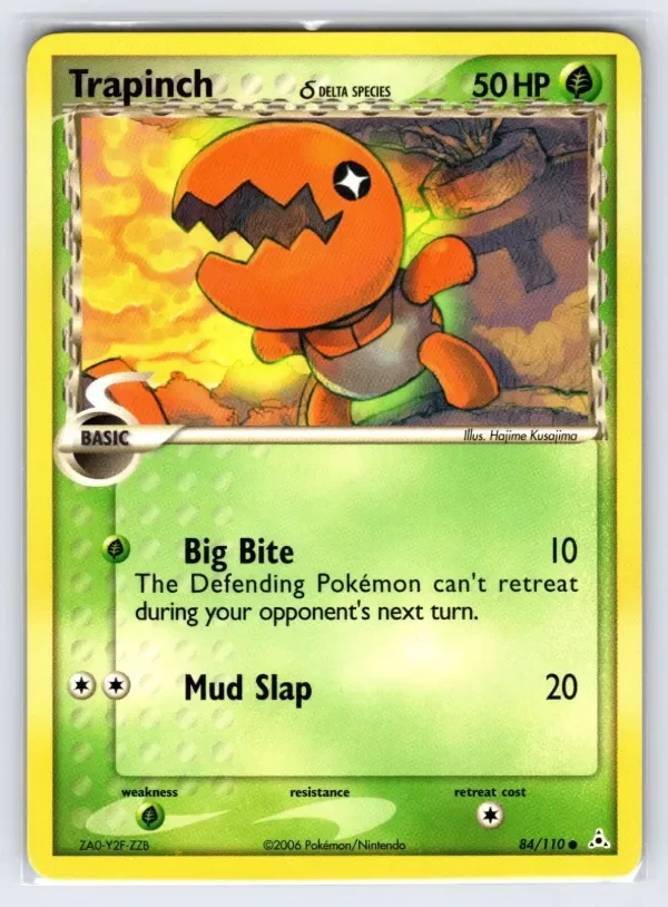 Producto - Trapinch 84/110 2006 EX Holon Phantoms Pokemon Card Nintendo Common