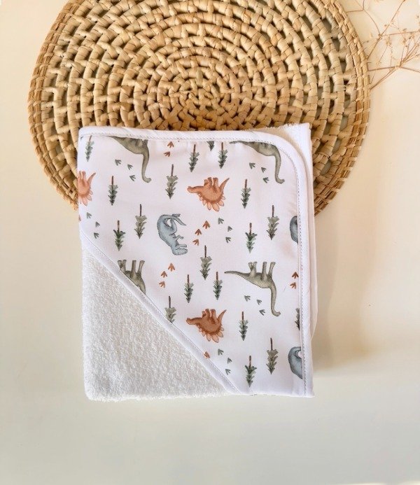 Producto - Toallon Dinos, Doble felpa