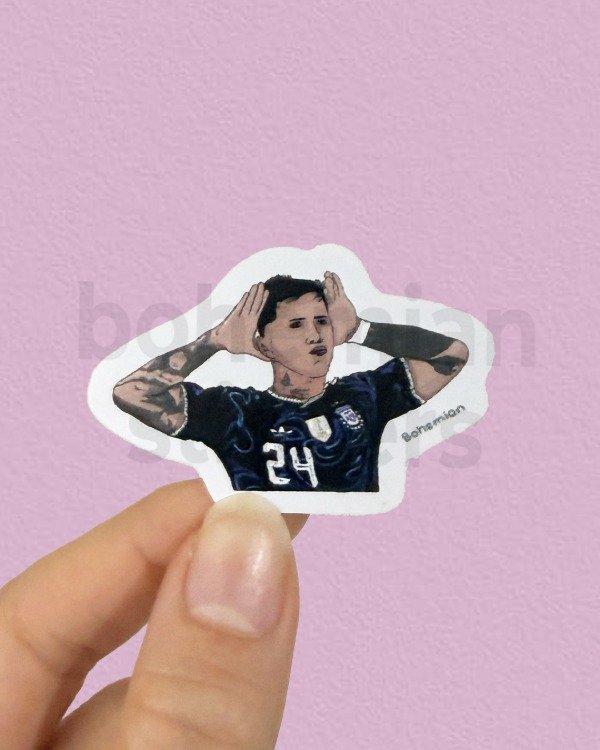 Producto - ENZO FERNANDEZ TOPO GIGIO -Sticker Individual de la Selección Argentina