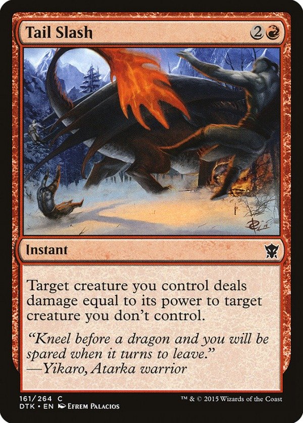 Producto - Tail Slash  Dragons of Tarkir