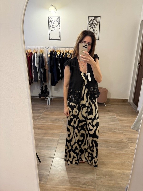 Producto - Vestido Largo Satén Isa