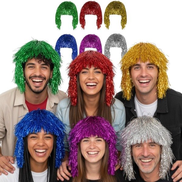 Producto - Pelucas Metalizadas ( Variedad en Colores )